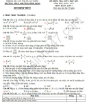 Đề kiểm tra giữa HK1 Toán lớp 7 THCS Phường Bình Định 2020