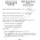 Đề kiểm tra giữa HK1 lớp 10 môn Toán THPT Trần Phú năm 2020