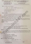 Đề khảo sát chất lượng lớp 9 môn Toán 2021 huyện Ứng Hòa đợt 1