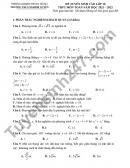 Đề thi thử vào lớp 10 môn Toán THCS Nghinh Xuyên năm 2021