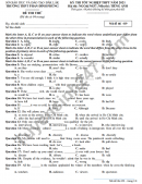 Đề thi thử tốt nghiệp THPT năm 2021 THPT Phan Đình Phùng môn Anh