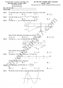 Đề tham khảo thi tốt nghiệp THPT 2021 môn Toán THPT Lê Quý Đôn
