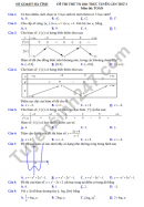 Đề thi thử tốt nghiệp THPT trực tuyến 2021 tỉnh Hà Tĩnh lần 3 môn Toán