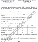 Nội dung ôn tập giữa kì 1 THCS Độc Lập 2021 - lớp 9 môn Địa