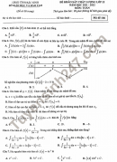 Đề thi khảo sát chất lượng lớp 12 môn Toán - tỉnh Bắc Ninh 2022