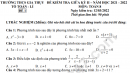 Đề giữa kì 2 môn Toán lớp 8 năm 2022 - THCS Gia Thụy