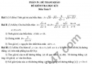 Đề tham khảo kì 1 môn Toán lớp 9 - THCS Hoàng Hoa Thám 2023