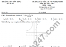 Đề thi thử tốt nghiệp THPT môn Toán 2024 THPT Hàm Rồng (có đáp án)