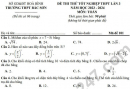 Đề thi thử tốt nghiệp THPT môn Toán 2024 - THPT Bắc Sơn lần 3