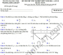 Đề thi thử tốt nghiệp THPT môn Toán lần 2 - THPT Chuyên Đại học Vinh 2024