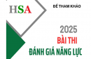 Công bố Đề thi minh họa ĐGNL Hà Nội (HSA) 2025