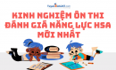 Kinh nghiệm ôn thi ĐGNL HSA mới nhất