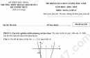 Đề KSCL lớp 11 môn Toán 2025 - THPT Thuận Thành 1