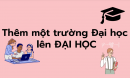 Thêm một trường Đại học lên ĐẠI HỌC