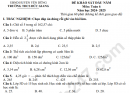 Đề KSCL đầu năm lớp 6 môn Toán 2024 - THCS Đức Giang