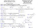 Đề khảo sát đầu năm môn Toán lớp 9 - THCS Đức Giang 2024