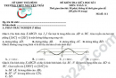 Đề thi giữa kỳ 1 Toán lớp 11 - THPT Nguyễn Trãi 2024