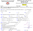 Đề thi giữa kì 1 môn Toán lớp 12 năm 2024 - THPT Trần Hưng Đạo