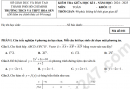 Đề thi giữa kì 1 lớp 12 môn Toán 2024 - THCS và THPT Hoa Sen (Có đáp án)