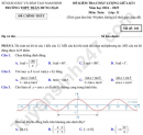 Đề thi giữa kì 1 môn Toán lớp 11 năm 2024 - THPT Trần Hưng Đạo