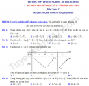 Đề thi giữa HK1 lớp 12 môn Toán - THPT Bình Hưng Hòa 2024 (Có đáp án)