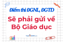 Điểm thi đánh giá năng lực, đánh giá tư duy sẽ phải gửi về Bộ GD