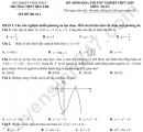 Đề thi thử tốt nghiệp THPT 2025 môn Toán - THPT Bến Tre (Có đáp án)