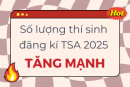 Số lượng đăng kí thi đánh giá tư duy ĐH Bách khoa Hà Nội năm 2025 tăng đột biến