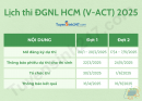 Thời gian đăng ký thi đánh giá năng lực ĐHQG TPHCM năm 2025