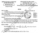 Đề thi thử vào lớp 10 môn Toán 2025 - Phòng GD Chương Mỹ lần 2