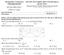 Đề thi thử tốt nghiệp THPT năm 2025 lần 1 môn Toán - Sở GD Thái Nguyên (có đáp án)