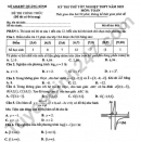Đề thi thử tốt nghiệp THPT môn Toán 2025 - Sở GD Quảng Bình (có đáp án)