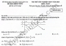 Đề thi thử tốt nghiệp THPT 2025 môn Toán - Sở GD Lào Cai