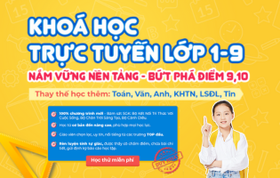 Khai giảng khoá học lớp 1-9