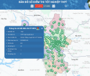 Bản đồ số hỗ trợ thí sinh thi tốt nghiệp THPT năm 2025 tại Hà Nội