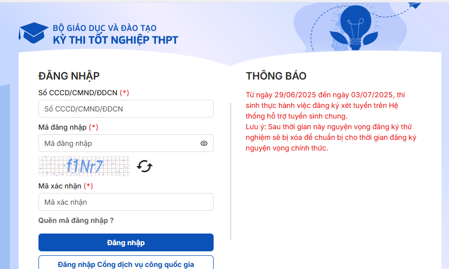 Tất cả thông tin 2K7 cần biết để đăng ký nguyện vọng xét tuyển ĐH 2025