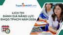 Lịch thi Đánh giá năng lực ĐHQGHCM 2026