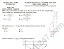 Đề thi giữa kì 1 lớp 12 môn Toán 2025 - THPT Na Rì