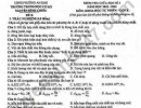 Đề thi giữa kì 1 Khoa học tự nhiên lớp 8 THCS Nguyễn Đình Chiểu 2025