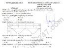 Đề thi giữa kì 1 lớp 12 môn Toán 2025 - THPT A Hải Hậu