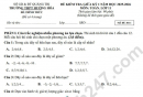 Đề giữa kì 1 lớp 11 môn Toán 2025 - THPT Hướng Hóa