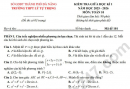 Đề giữa kì 1 lớp 10 môn Toán 2025 - THPT Lý Tự Trọng