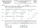 Đề thi học kì 1 môn Toán lớp 12 năm 2025 - THPT Thủ Đức