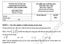 Đề thi học kì 1 môn Toán lớp 11 năm 2025 - THPT Marie Curie