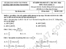 Đề thi HK 1 lớp 11 môn Toán 2025 - THPT Dương Văn Dương