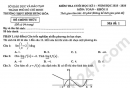 Đề thi HK 1 lớp 11 môn Toán 2025 - THPT Bình Hưng Hòa