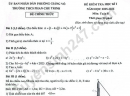 Đề thi kì 1 lớp 8 môn Toán - THCS Phan Chu Trinh 2025