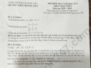 Đề thi học kì 1 lớp 9 môn Toán năm 2025 - THCS Hoàng Liệt