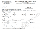 Đề thi HK 1 lớp 11 môn Toán 2025 - THPT Duy Tân (Có đáp án)