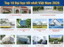 Top 10 đại học tốt nhất Việt Nam năm 2026
